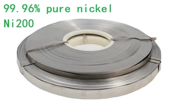 0,5 kg 0,1 mm * 5mm Puhas Nikkel Plaat Kummipaela Riba Lehed 99.96% puhas nikkel Aku elektrood elektroodi Spot Welding Machine