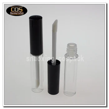 1000pcs LT007 3.5 ml plastikust pakendi torud, huule läige, väike tühi selge proovi huuleläige, torud, 3.5 ml tühi toru lipgloss
