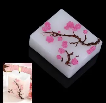 100tk/palju Cherry Blossom Küünal Romantiline Pulm Teene Pool Küünal Dekoratiivsed Baby Shower Kingitus Hulgimüük