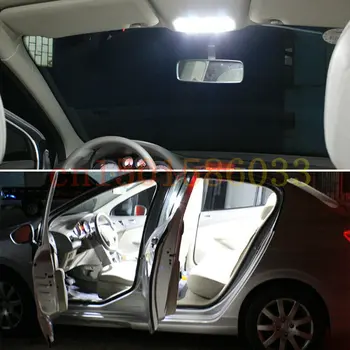 14x Led salongi tuled, BMW 5-seeria sedaan E39 puhas navigator Led Tuled Autode valgustus kit auto pirnid Canbus