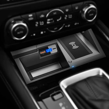 15W Auto QI Juhtmevaba Laadija Telefoni Laadija Mazda CX5 CX-5 2017-2020 Laadimine Telefoni Omanik Tarvikud