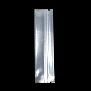 2000Pcs Hulgi-Pikk 3x12cm Open Top Alumiinium Foolium Pakendi Kott Mylar Foolium Suupiste Kohvi Tee Soojuse Pitsat Pakkimine Kott