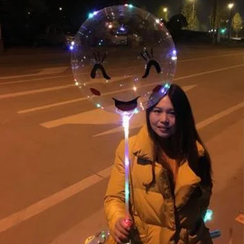 2018 new Style LED Bobo Õhupall käes Multikas Loomade Õhupalli 3M LED Riba Traat DIY Teenetemärgi Õhupalli 100 komplekt