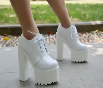 2020. aasta uus show naiste kingad mood seksikas 14 cm-super kõrge kontsaga ühe kingad valge etapp catwalk kõrged kontsad