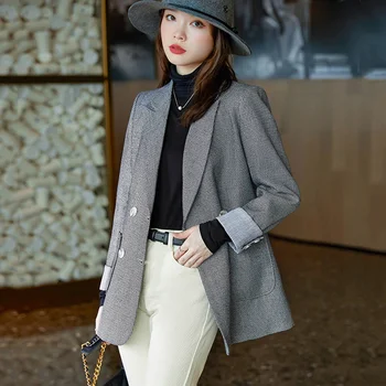 2021 high-end ametialase väike sobiks jakk naiste korea fashion sügisel ja talvel uut äri mood juhuslik väike ülikond
