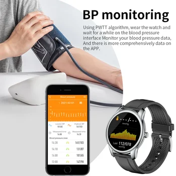 2021 Täis Touch Smart Watch Meeste Spordi Kella IP68 Veekindel Südame Löögisageduse BP Jälgida Smartwatch IOS Android Xiaomi HUAWEI OPPO