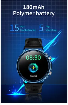 2021 UUS Smart Watch Naised Mehed Smartwatch Veekindel Kellad Fitness Käevõru Tracker Bänd Apple Huawei Xiaomi Android