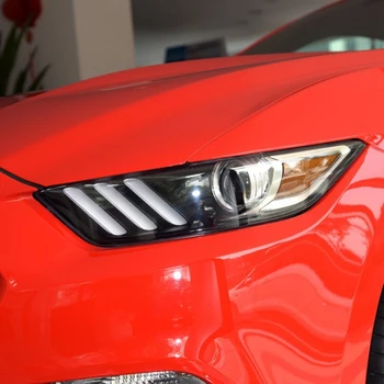2TK Auto Esitulede Objektiivi Pea Valgus Lambi Kate Shell Asendaja Ford Mustang 2016 2017, Vasak ja Parem