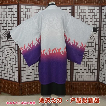 Anime! Demon Slayer: Kimetsu no Yaiba Ubuyashiki Kagaya Kimono Ühtne Cosplay Kostüüm Täielik Komplekt Halllloween Riided Tasuta Shipping