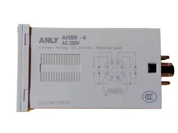 ANLY AH5R-4 AH5R-2 digital aeg-piiramine relee viivitust relee