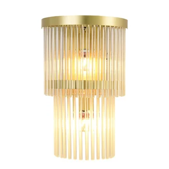 AOSONG Crystal Wall Sconce LED Lamp Kaasaegne Luksus Kuld Kerge Loominguline Disain Koju Koridor Magamistuba