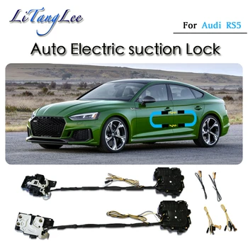Audi RS5 2013~2018 Auto Pehme Sule Uks Riivi Edasi Lock Actuator Auto Elektrilised Imendumist Äraveo Vaikus Lähemale