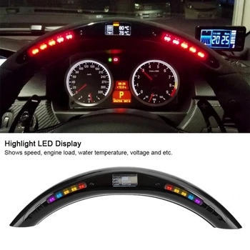 Auto Auto Rooli LED Ekraan Intellignet Moodul Komplekt Universaalne Tarvik LED Tulemuslikkuse Rool