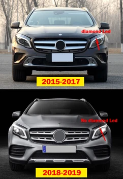 Auto Esi-Esitulede Katmiseks Mõeldud Mercedes-Benz GLA W156 GLA250 GLA260 Objektiivi Klaasi Lambivarju Helge Peaga Kerge Mütsid Shell-2019