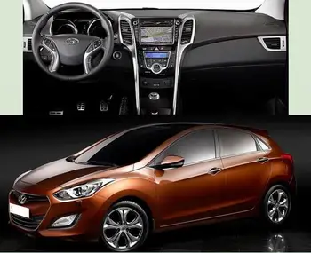 Auto Fascias Double Din Audio Paneeli Raami Kriips Komplekt Hyundai i30 2012 2013 2016 2017