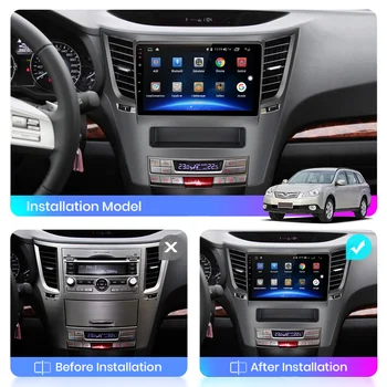 Autoraadio Multimeedia Video Mängija, 2 Din 4G+64G Android 4G Carplay WIFI Jaoks Subaru Outback 2010-2016 Navigatsiooni GPS FM