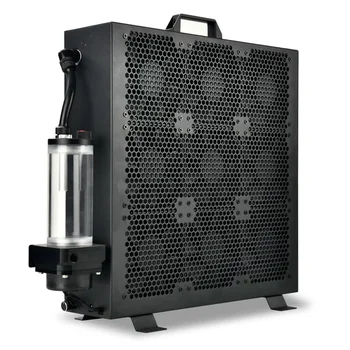 Bc9 Vesijahutusega Väline Radiaator Integreeritud 9 Ventilaatori Reguleeritava Kiirusega Videokaart Arvuti Võimsus Pardal Šassii Soojuse Hajumise