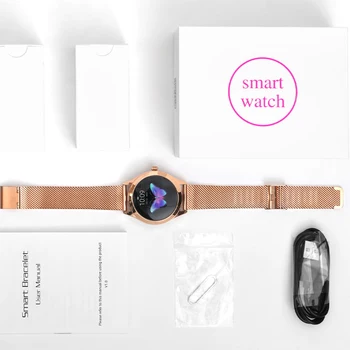 COBRAFLY Smart Watch Naiste Mood Fitness Sports Tracker Smartwatch EKG Temperatuur Avastamise KW10 Pro Elektrooniline Kell 2021