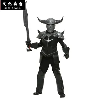 Cosplay Filmi Tegelaskuju Halloween Lihavõtted Karneval Must Samurai Kostüüm Tume Demon Knight Kostüüm