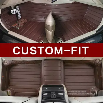 Custom fit auto põrandamatid BMW 3/4/5/7 Seeria GT M3 X1 X3 X4 X5 X6 Z4 3D car styling iga ilmaga vaipkattega põrand vooderdus