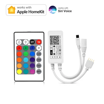 DC 12V WIFI RGB LED Valgus Töötleja Apple Homekit Siri Hääl / Tuya Smart Elu Smart Control Töö Alexa ,Google Kodu