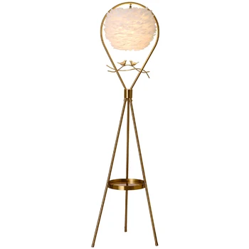 FQ elutuba Kunsti Kerge Luksus Loominguline Disain Diivan Magamistuba Lind Vertikaalse Laua Lamp