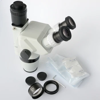 FYSCOPE 3.35 X-45X Ülim Konfokaal Trinocular Stereo Suurenduse Mikroskoobiga Pea 177mm töökaugust