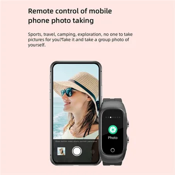 GEJIAN Smart Watch Juhtmeta Kõrvaklapid TWS Bluetooth-Ühilduva 5.0 Peakomplekt Kõne Sport Smart Watch Kella Androi Ios +Kast