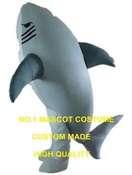 Hall shark maskott kostüüm kohandatud koomiksitegelast cosplay täiskasvanud suurus karnevali kostüüm 3095