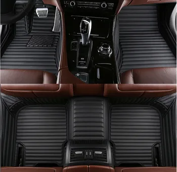 Hea kvaliteediga mats! Kohandatud eriline auto põrandamatid Ford Explorer 6 7 istekohti 2020 veekindel vastupidav vaipade jaoks Explorer 2018