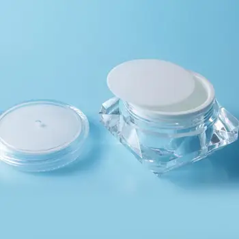 Hulgi-3g 5g 10g Selge Teemant Kujuline Tühjad Pudelid akrüülvärvi Jar Konteinerid kosmeetika Pakkimine