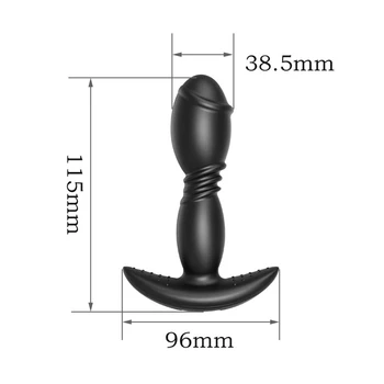 Kasutada eesnäärme massager paar orgasmi masturbator intiimne mänguasjad meeste masturbator anal plug vibraator juhtmeta kaugjuhtimispult vibra