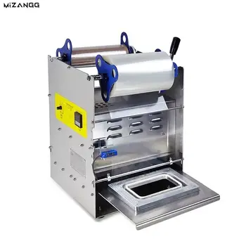 Keedetud Toidu Säilitamise Kasti Pitseerimine Machine 20*14 Lunch Box Packing Machine Semi-automatic kiirtoit Toote sulgemise Masin