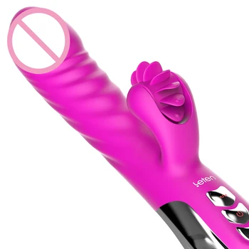 Leten 10 Speed Bump Vibraator Sex Mänguasjad Naine USB Tasu Jooksva Keele Köniinsä Vibraator Kliitori Stimulaator Wibrator Sex Shop