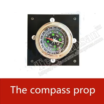 Magic kompass seikleja põgeneda tuba mäng seade prop forTakagism saada peidetud vihjeid kaudu kompass otsa reaalne elu tuba põgeneda