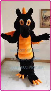 Must draakon maskott kostüüm kohandatud uhke kostüüm anime cosplay koomiksitegelast mascotte teema kostüüm karnevali kostüüm