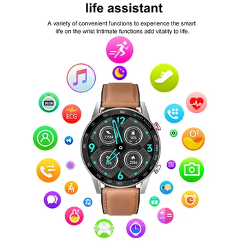 Näiteks Huawei Xiaomi Android Apple Telefoni Smartwatch 2021 Mehed 360*360 EKG PPG Smart Watch Mehed Android Bluetooth Kõne IP68 Veekindel