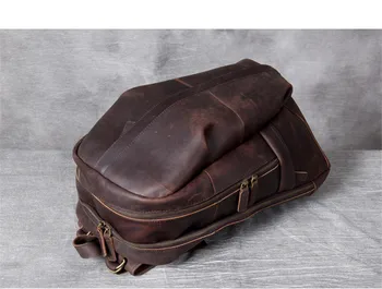 PNDME vintage disainer hull hobune cowhide meeste suure mahutavusega reisi seljakott väljas ehtne nahk naiste bagpack bookbag