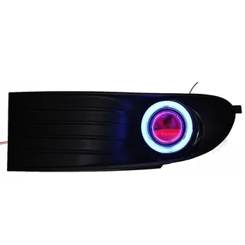 PÄEVATULED COB angel eye ( 6 värvi ) + projektor lens + H3 udutuli halogeen + must udutuli maja Dodge Journey JCUV 2009-12