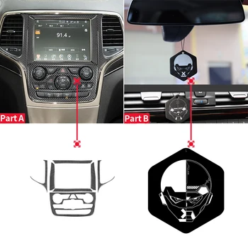 RRX Keskne Kontroll Navigatsiooni GPS-Nupp Paneeli Teenetemärgi Kleebis Sisekujundus Kaas Jeep Grand Cherokee 2011-2017 Auto Tarvikud