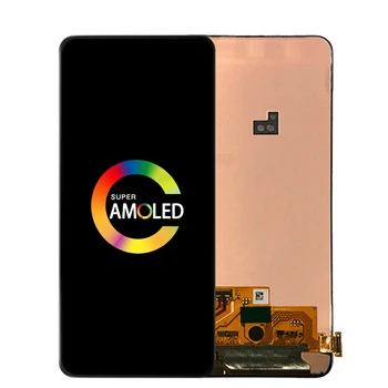 Super AMOLED Samsung galaxy A80 LCD Ekraan A80 A90 A805 A905 Digitizer Assamblee Puutetundlik A805F SM-A805 SM-A805F/DS LCD