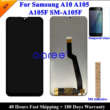 Super AMOMLED Originaal LCD-Samsungi A10 A105 LCD-Samsungi M10 M105F LCD Ekraan Touch Digitizer Assamblee
