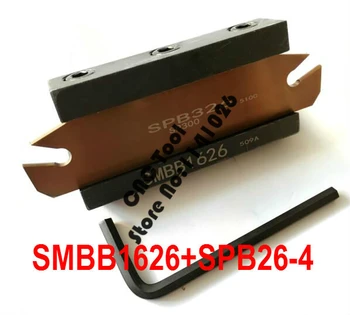 Tasuta kohaletoimetamine SPB26-4 NC cutter bar ja SMBB1626 CNC torn set Treipingi masin lõikeriistaks Seista Omanik SP400 / ZQMX4N11