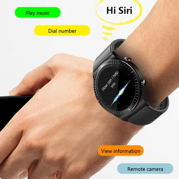 TWS Bluetooth Helistamine Smart Watch salvestades Muusikat Mängida Smartwatch Fitness Tracker IP67, Veekindel 4G ROM Kella Huawei Relogio