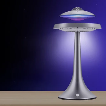 UFO Magnetic Peatamise Traadita Levitating Bluetooth Kõlar Loov Muusika, Värvikas Tabel Lamp