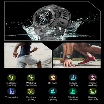 Uus Meeste Smart Watch Multifunktsionaalne Sõltumatu Muusika Mängija, Bluetooth Kõne Spaceman Dial Väljas Töötab Veekindel Kellad F26
