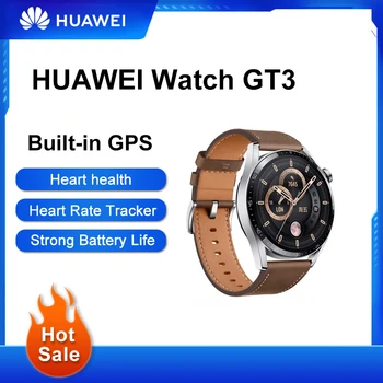 Uus Originaal HUAWEI Vaadata GT 3 Smart Watch Südame Löögisageduse SpO2 GPS Magada Järelevalve Muusika Mängima, Bluetooth Kõned Sport Kella Vaadata GT3