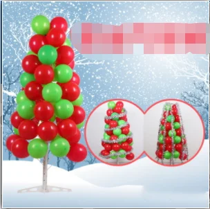 Uus Pulmapidu Õhupalli Puu Vitriin Dekoratiivsed Õhupalli Tuge Seista Puhkus Atmosfääri Kaunistamiseks Seista Jõulupuu