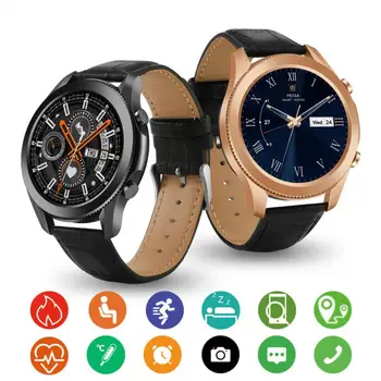 Uus Smart Vaadata Meeste ja Naiste Veekindel Smartwatch Full HD Ekraani, vererõhk, Südame Löögisagedus Fitness Tracker Android ja IOS Samsung