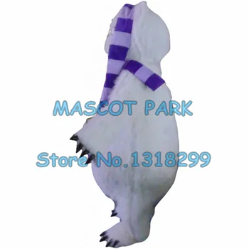 Valge jääkaru maskott kostüüm kohandatud koomiksitegelast cosply karnevali kostüüm SW3056